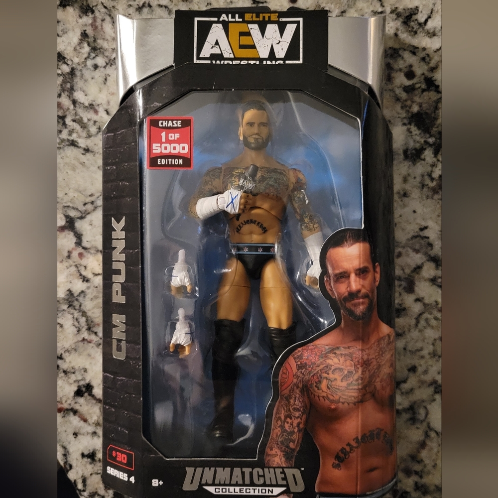 AEW CM PUNK 1 of 5000